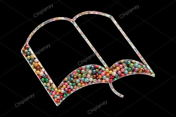 Book Reader Beads Colorful Embroidery Review