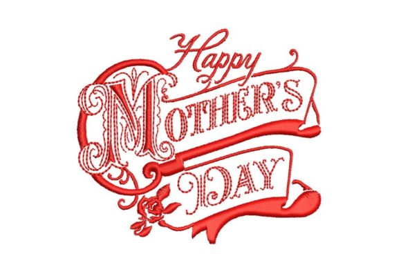 Charming Happy Mothers Day Old Fashion
