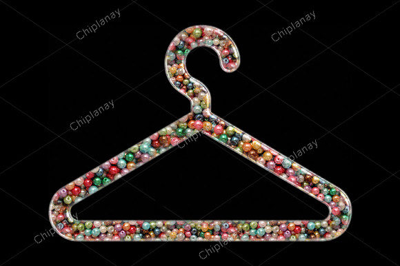 Colorful Embroidery for Festive Hanger Beads