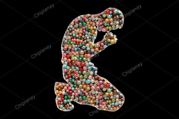 Exploring Faith Praying Beads Colorful Embroidery