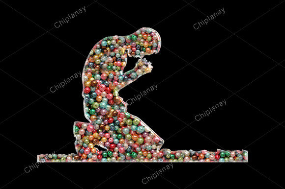 Exploring Religion Faith Beads Colorful Embroidery