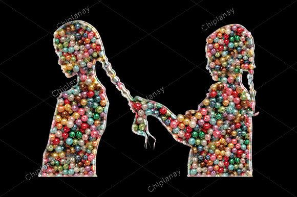 Family Girls Beads Colorful Embroidery Review