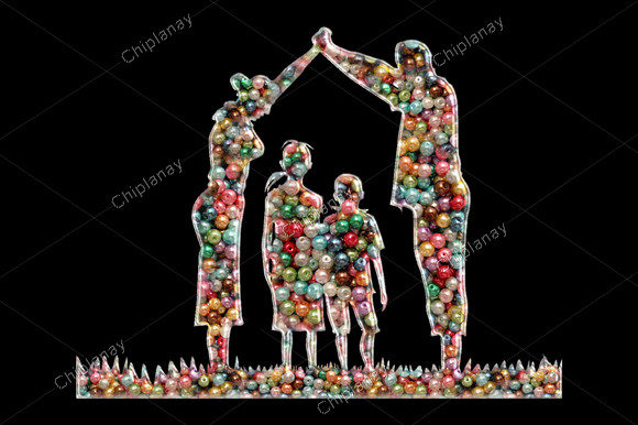Family Protection Beads: A Versatile Embroidery Design