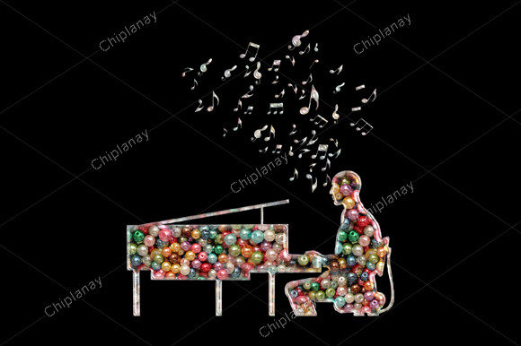 Piano Music Beads Pianist Embroidery Review