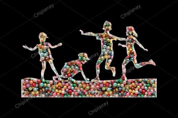 Review: Children Kids Beads Colorful Embroidery