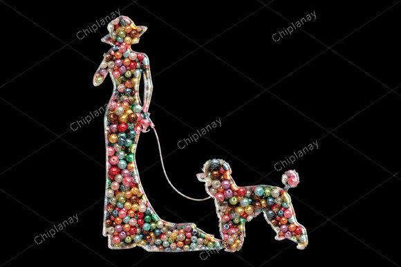Review: Dog Mother Girl Bead Colorful Embroidery