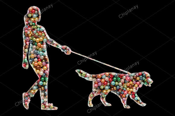 Review: Dog Woman Beads Colorful Embroidery