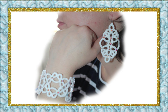 Stunning Jewelry Set for Embroidery Projects