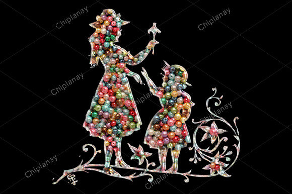 Vibrant Mother Mom Beads for Business Merch