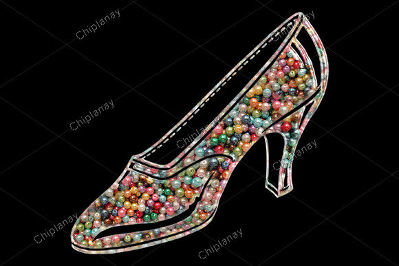 Vibrant Shoe Embroidery for Creative Projects